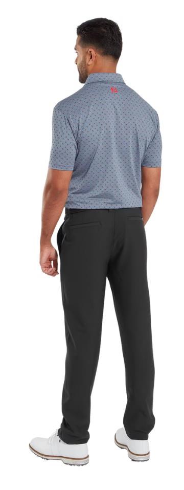 FootJoy Flower Bud Foulard Lisle pánské polo, flint