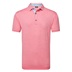 FootJoy Heather Lisle with Trim pánské polo, růžové