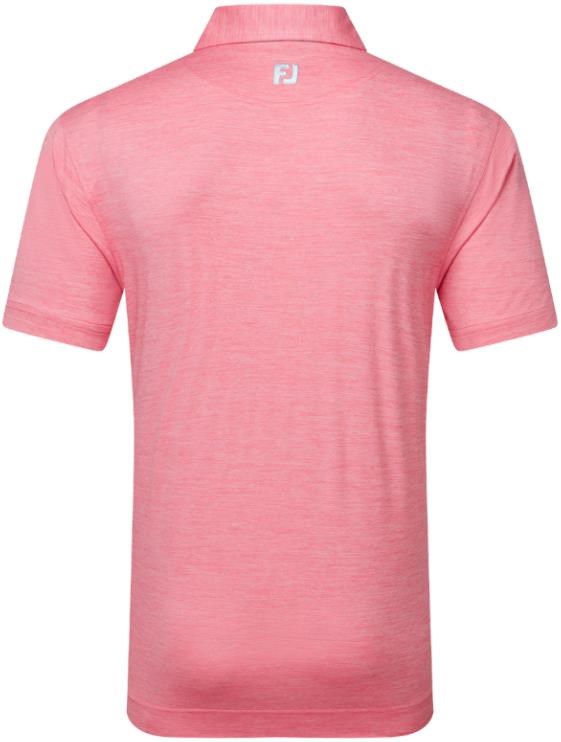 FootJoy Heather Lisle with Trim pánské polo, růžové