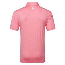 FootJoy Heather Lisle with Trim pánské polo, růžové