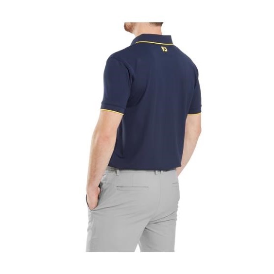 FootJoy Tipped Pique pánské polo, tmavě modré