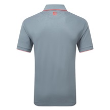 FootJoy Tipped Pique pánské polo, flint/hibiscus