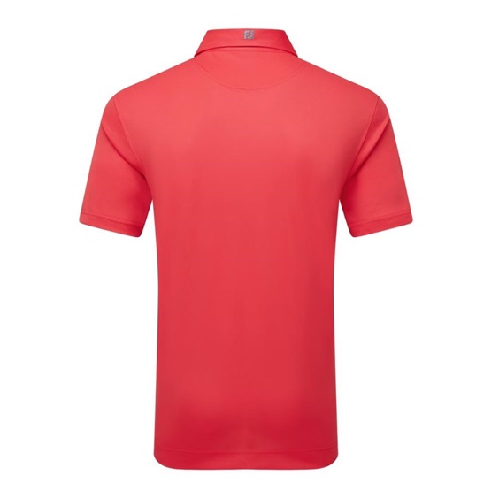 FootJoy Stretch Pique Solid pánské polo, hibiscus