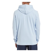 FootJoy Ottoman Jacquard Hoodie pánská mikina, skyway