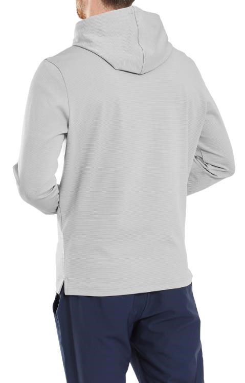 FootJoy Ottoman Jacquard Hoodie pánská mikina, šedá