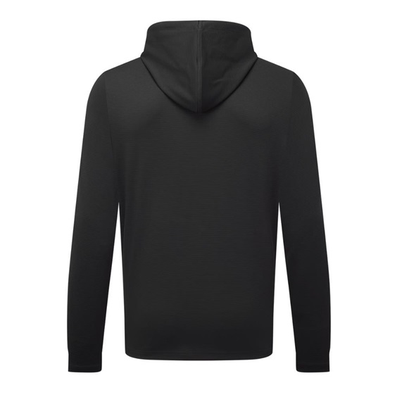 FootJoy Ottoman Jacquard Hoodie pánská mikina, černá