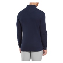 FootJoy Drirelease Button Placket pánský svetr, dark denim
