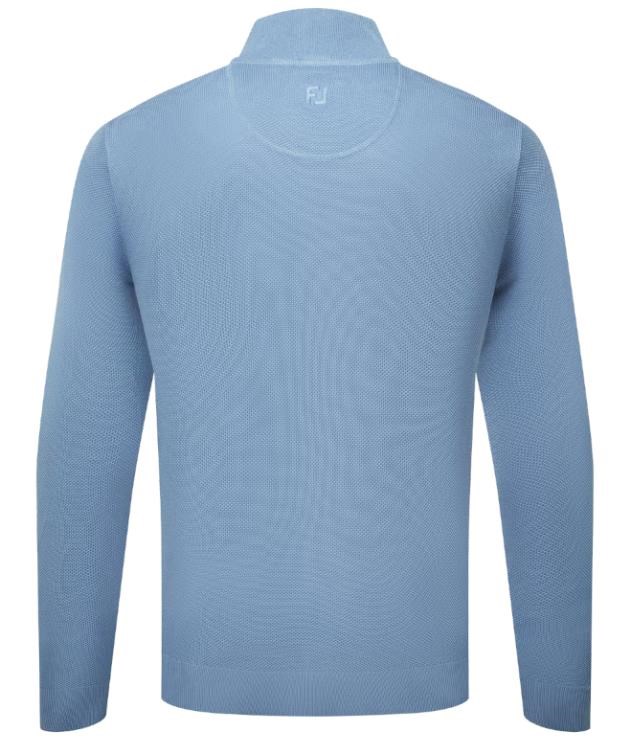 FootJoy Drirelease Button Placket pánský svetr, modrý