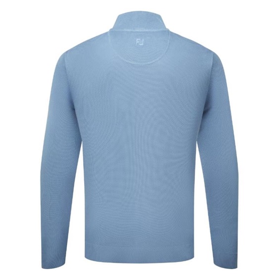 FootJoy Drirelease Button Placket pánský svetr, modrý
