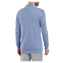 FootJoy Drirelease Button Placket pánský svetr, modrý