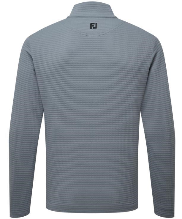 FootJoy Quilt Texture Chill-Out pánská mikina, flint