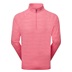 FootJoy Wave Jacquard Chill-Out pánská mikina, růžová