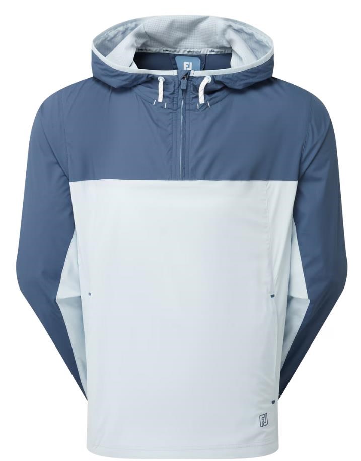 FootJoy TempoSeries Hoodie pánská bunda, dark denim/skyway