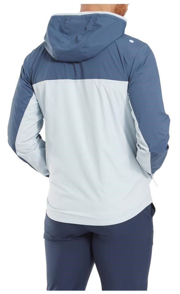 FootJoy TempoSeries Hoodie pánská bunda, dark denim/skyway