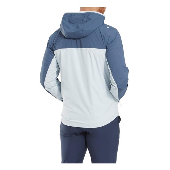FootJoy TempoSeries Hoodie pánská bunda, dark denim/skyway