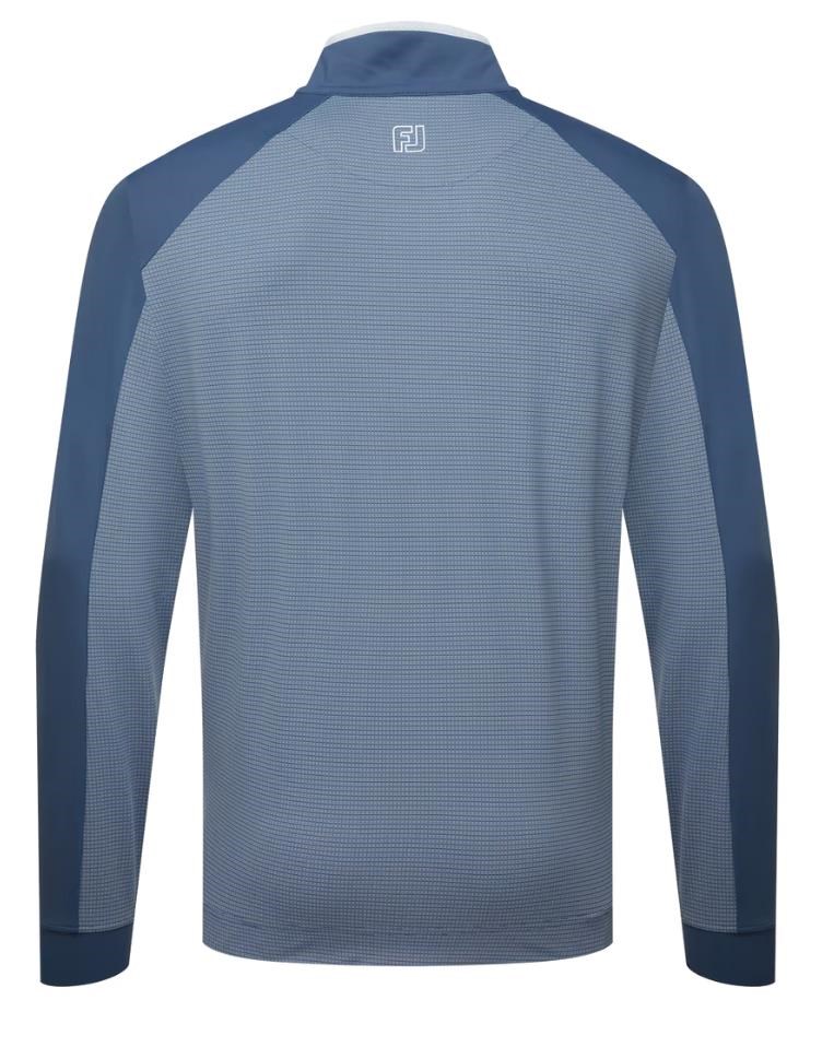 FootJoy TempoSeries Mixed Texture Chill-Out pánská mikina, tmavě modrá