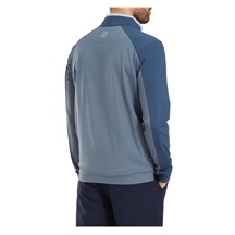 FootJoy TempoSeries Mixed Texture Chill-Out pánská mikina, tmavě modrá