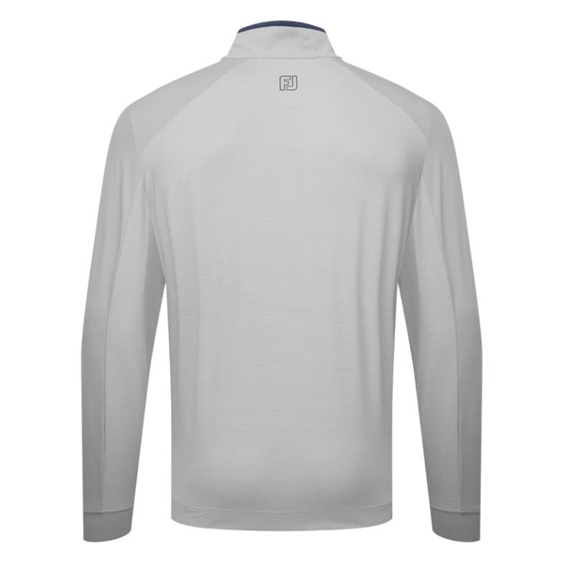 FootJoy TempoSeries Mixed Texture Chill-Out pánská mikina, šedá