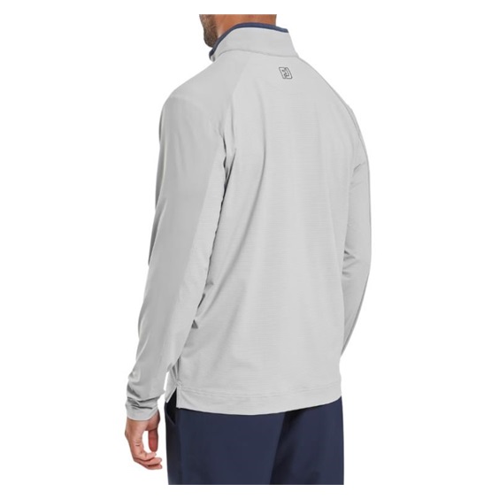FootJoy TempoSeries Mixed Texture Chill-Out pánská mikina, šedá