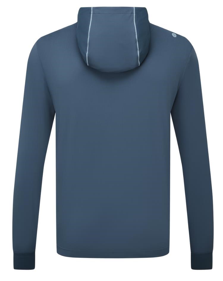 FootJoy TempoSeries Blocked Sun Hoodie pánská mikina, modrá