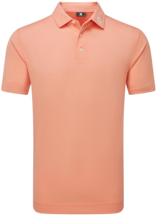 FootJoy Stretch Pique Solid pánské polo, papaya