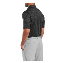 FootJoy Painted Floral Lisle pánské polo, černé