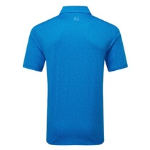 FootJoy Painted Floral Lisle pánské polo, modré