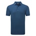 FootJoy Micro Feeder Stripe Lisle pánské polo, tmavě modré