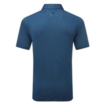 FootJoy Micro Feeder Stripe Lisle pánské polo, tmavě modré