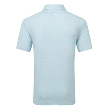 FootJoy Micro Feeder Stripe Lisle pánské polo, modro/bílé