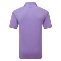 FootJoy Micro Feeder Stripe Lisle pánské polo, marine/pink
