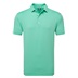 FootJoy Micro Feeder Stripe Lisle pánské polo, lagoon/mint