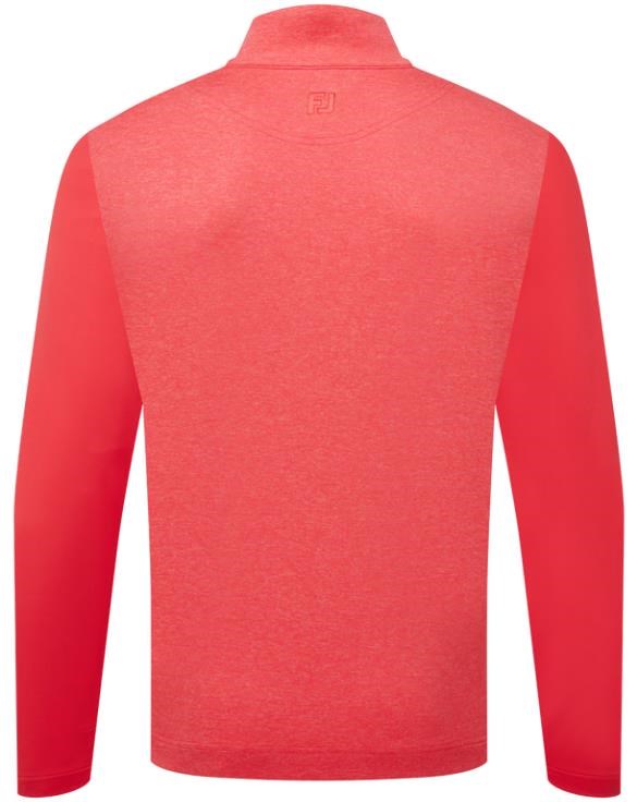 FootJoy Tonal Heather Chill-Out pánská mikina, červená
