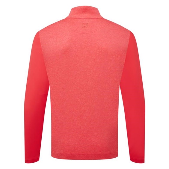 FootJoy Tonal Heather Chill-Out pánská mikina, červená