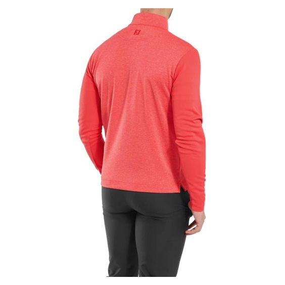 FootJoy Tonal Heather Chill-Out pánská mikina, červená