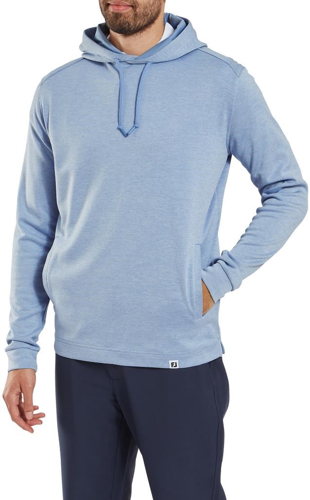 FootJoy Lightweight Hoodie pánská mikina, heather blue jay