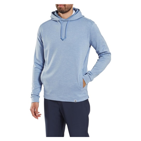 FootJoy Lightweight Hoodie pánská mikina, heather blue jay