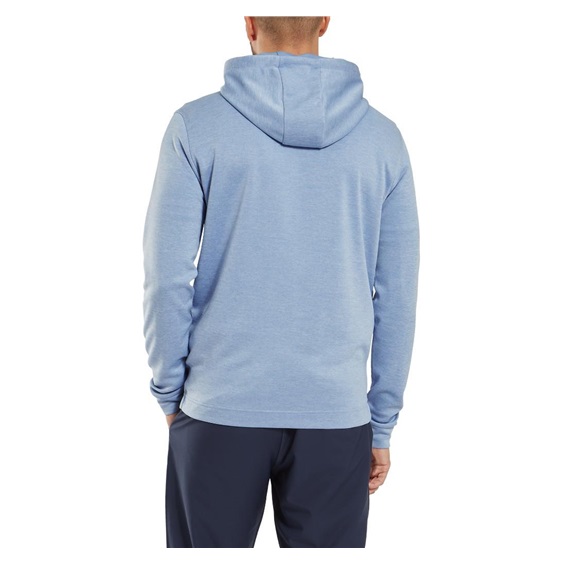 FootJoy Lightweight Hoodie pánská mikina, heather blue jay