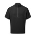 FootJoy Zephyr Short Sleeve Windshirt pánská bunda s krátkým rukávem, černá