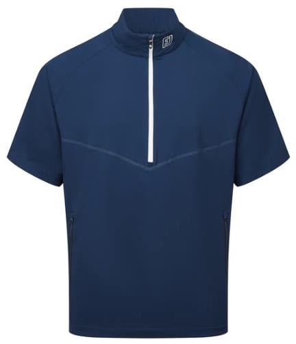 FootJoy Zephyr Short Sleeve Windshirt pánská bunda s krátkým rukávem, modrá
