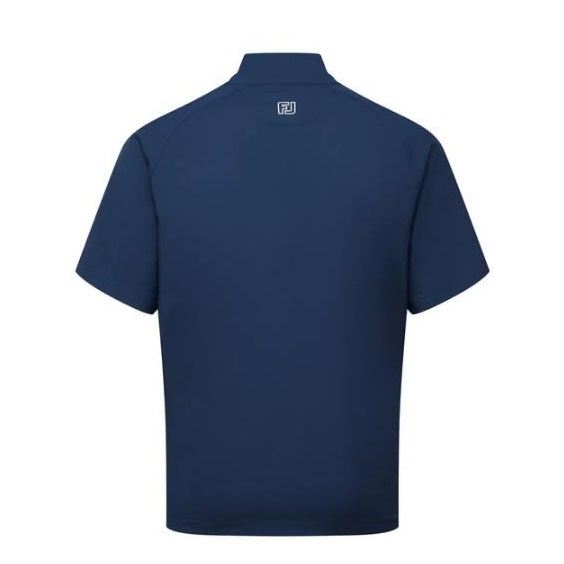 FootJoy Zephyr Short Sleeve Windshirt pánská bunda s krátkým rukávem, modrá