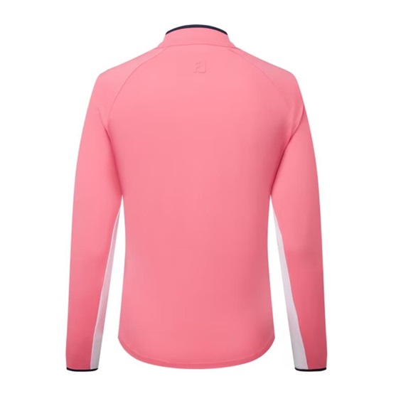 FootJoy 1/4 Zip LS Sun Protection dámské tričko, pink lemonade