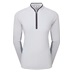 FootJoy 1/4-Zip LS Sun Protection dámské tričko, bílé