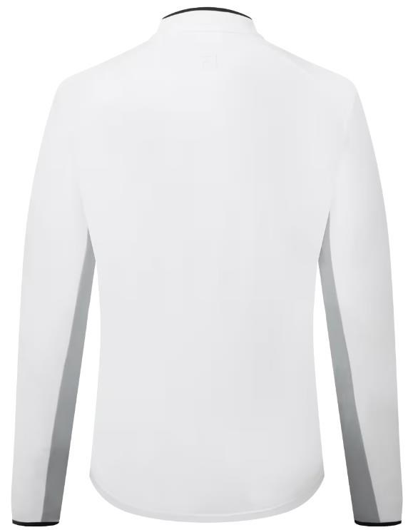 FootJoy 1/4-Zip LS Sun Protection dámské tričko, bílé