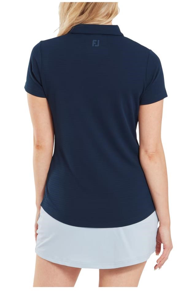 FootJoy Jacquard SS Shirt dámské polo, tmavě modré