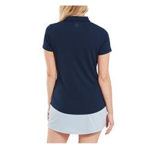 FootJoy Jacquard SS Shirt dámské polo, tmavě modré