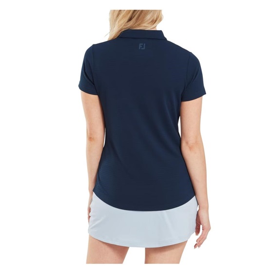 FootJoy Jacquard SS Shirt dámské polo, tmavě modré