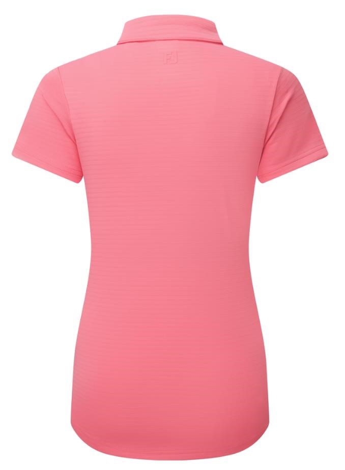 FootJoy Jacquard SS Shirt dámské polo, růžové