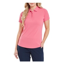 FootJoy Jacquard SS Shirt dámské polo, růžové