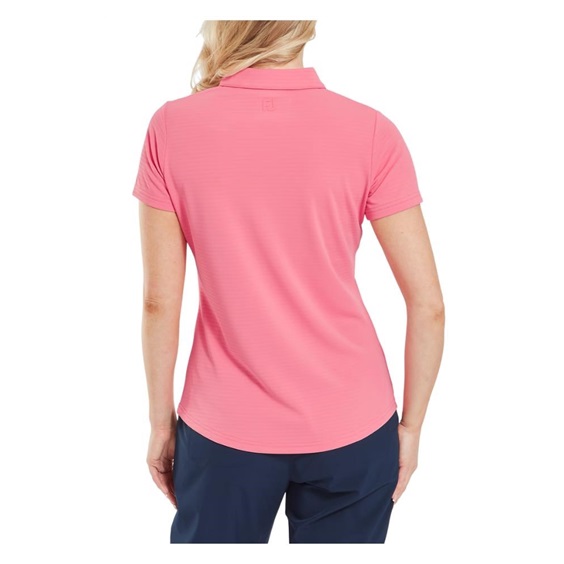 FootJoy Jacquard SS Shirt dámské polo, růžové